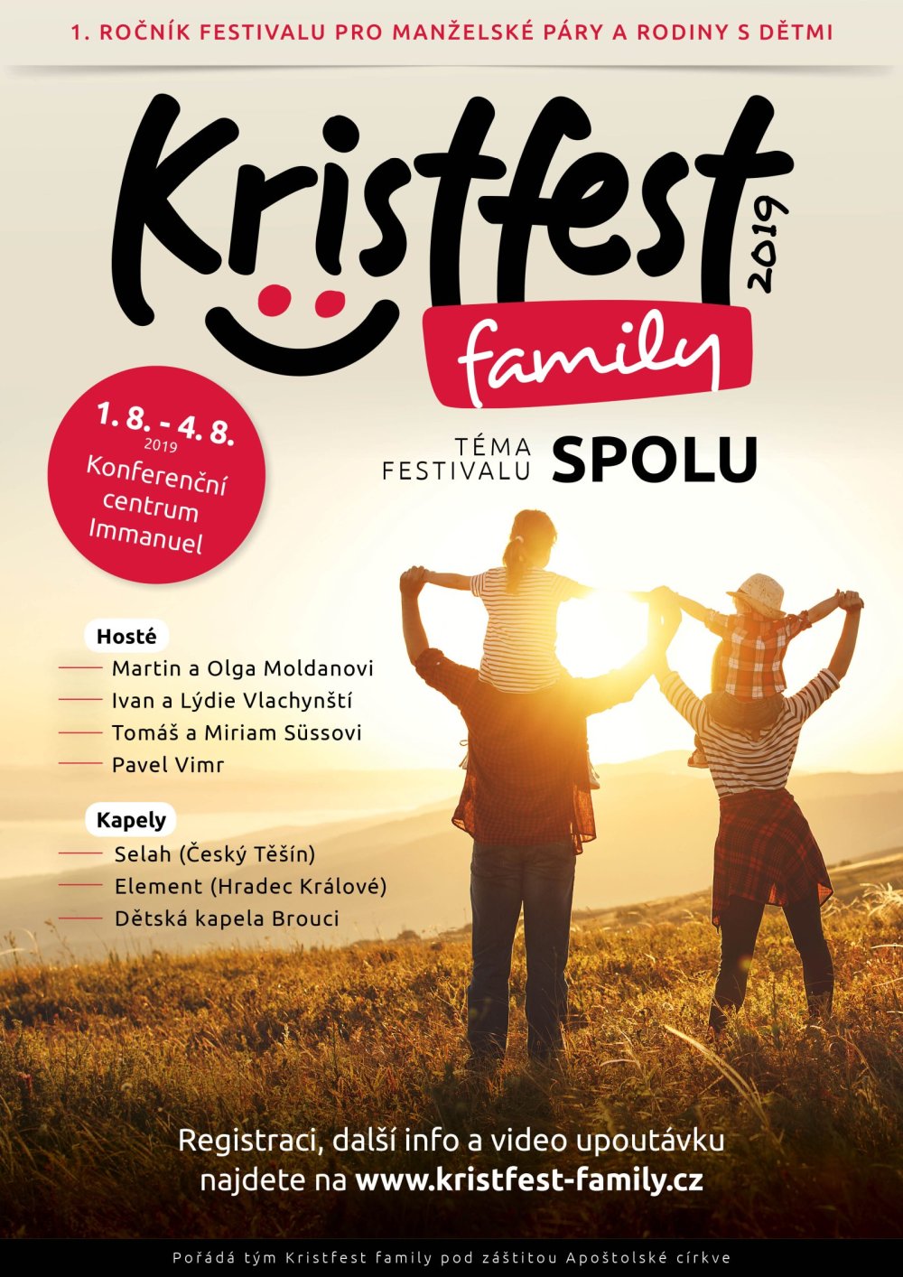 Plakát Kristfest family 2019