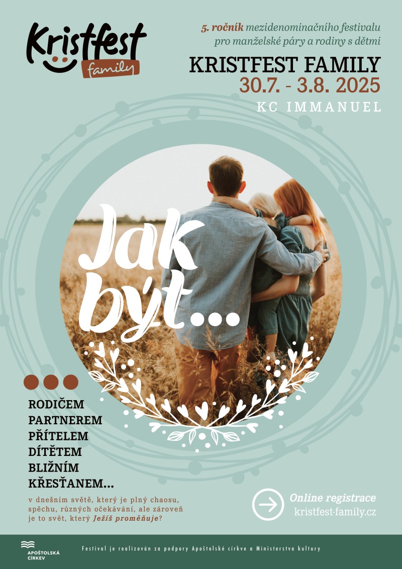 Plakát Kristfest family 2025